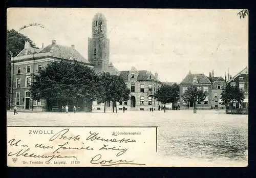 AK Zwolle (NL) Roodetorenplein 1901 #1C330