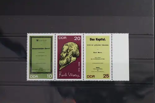 DDR 1365 B - 1367 B postfrisch #WP763