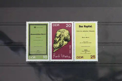 DDR 1365 B - 1367 B postfrisch #WP773