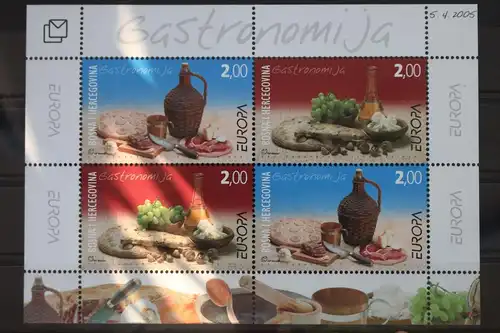 Kroatische Post (Mostar) Block 6 mit 154-155 postfrisch #WL774