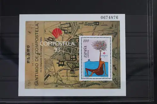 Spanien Block 54 mit 3116 postfrisch #WQ971