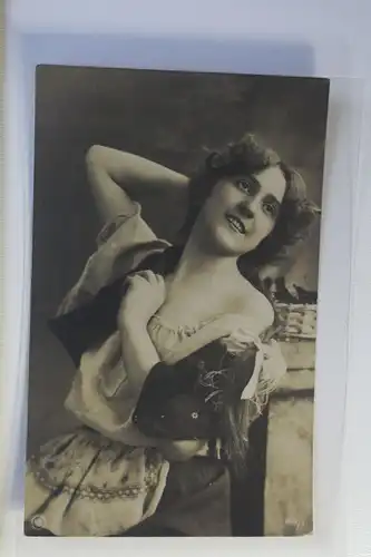 AK Deutschland Porträtkarte - Junge Frau 1908 #PL022