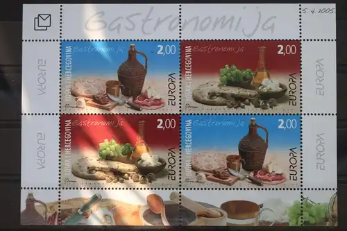 Kroatische Post (Mostar) Block 6 mit 154-155 postfrisch #WL776