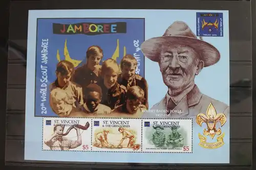 St. Vincent 5516-5518 postfrisch als Kleinbogen #WH517