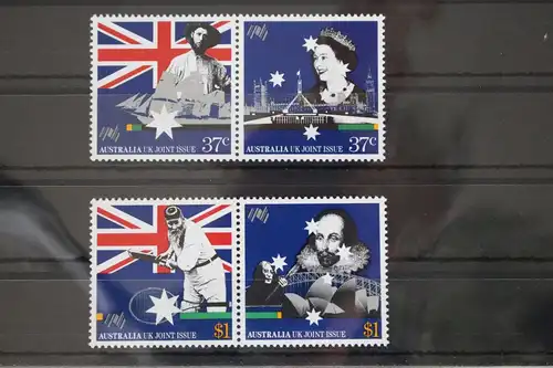 Australien 1114-1117 postfrisch 2 Paare #WH598