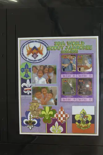 Turks- und Caicosinseln 1678-1681 postfrisch als Kleinbogen #WQ616