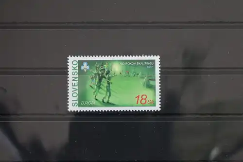 Slowakei 556 postfrisch Europa Pfadfinder #WL845