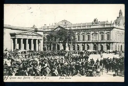 AK Berlin Neue Wache 1906 #1C317