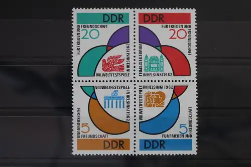 DDR 901-904 postfrisch Viererblock #WP503