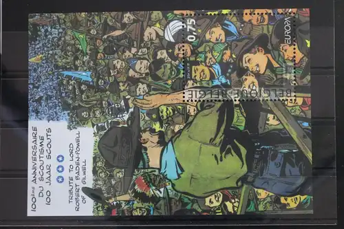 Belgien Block 120 mit 3682 postfrisch Europa Pfadfinder #WL910