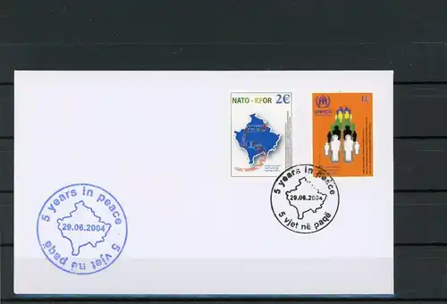 Kosovo 18-19 NATO Ersttagesbrief/FDC #1B380