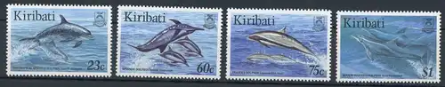 Kiribati 728-31 postfrisch Delfine #HK813