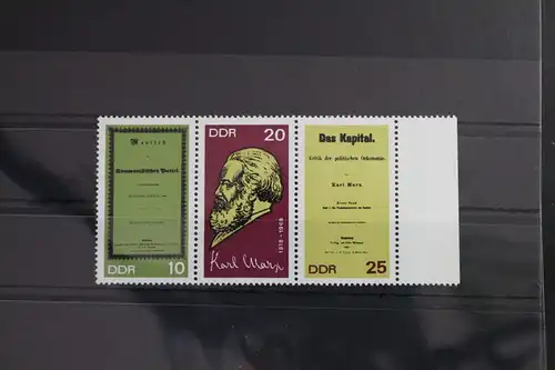 DDR 1365 B - 1367 B postfrisch #WP769