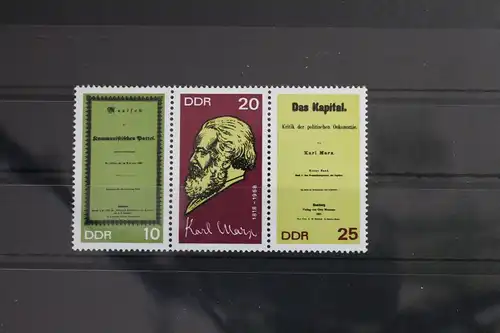 DDR 1365 B - 1367 B postfrisch #WP771