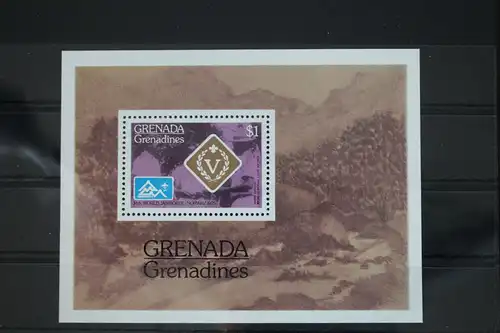 Grenada/Grenadinen Block 11 mit 94 postfrisch Pfadfinder #WH559