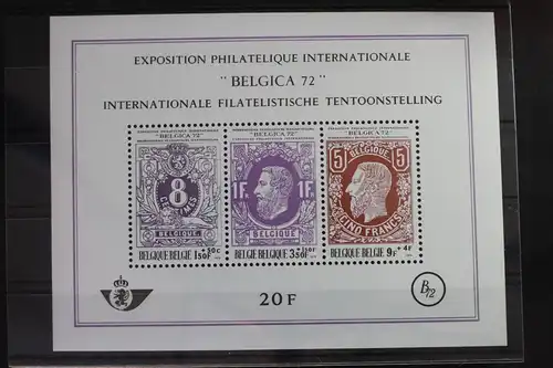 Belgien Block 42 mit 1608-1610 postfrisch #WP851