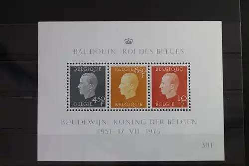 Belgien Block 44 mit 1863-1865 postfrisch #WP862