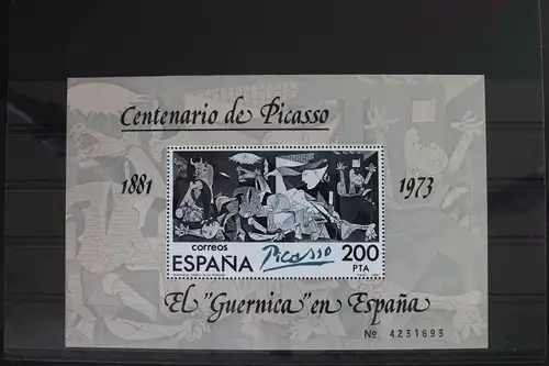Spanien Block 23 I mit 2520 postfrisch #WH506