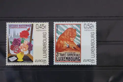 Luxemburg 1607-1608 postfrisch Europa #WQ755