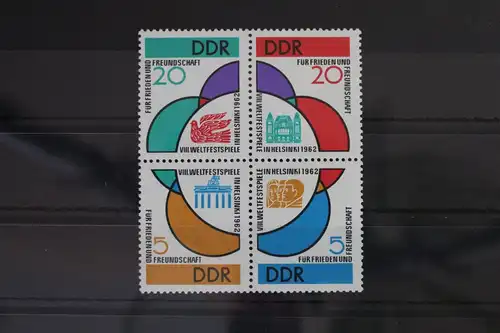 DDR 901-904 postfrisch Viererblock #WP506