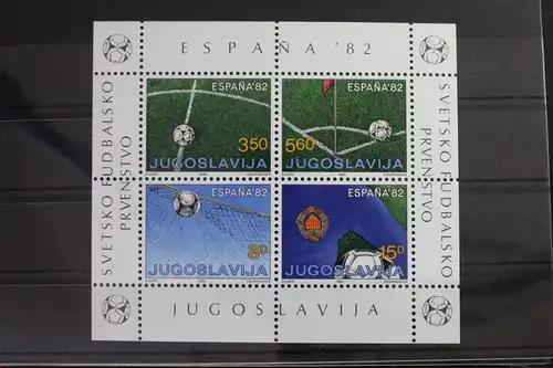 Jugoslawien Block 20 mit 1921-1924 postfrisch #WP973