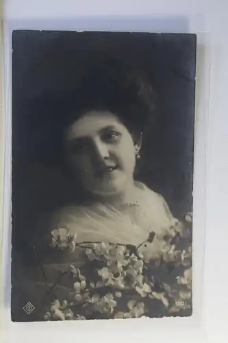 AK Deutschland Porträtkarte - Junge Frau 1909 #PL021