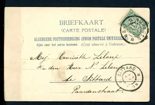 AK Nijmegen (NL) Kasteel "Hallo" 1902 #1C336