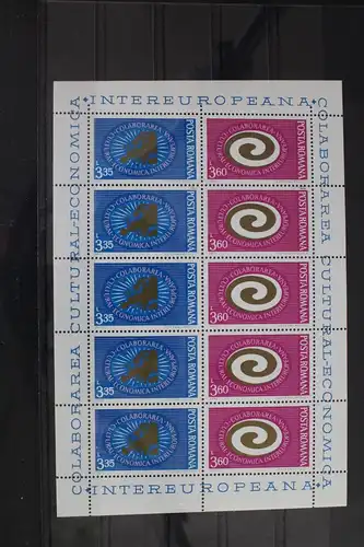Rumänien 3120-3121 postfrisch Kleinbogen #WP935