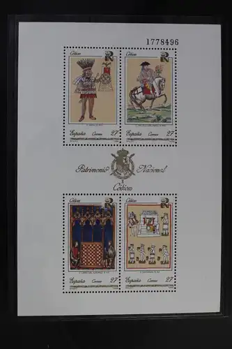 Spanien Block 52 mit 3093-3096 postfrisch #WQ975