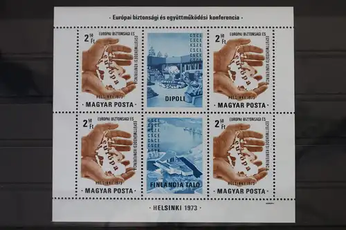 Ungarn Block 99A mit 2886A postfrisch #WR905