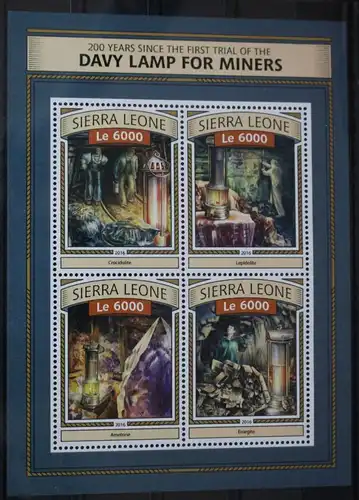 Sierra Leone 7818-7821 postfrisch #WH791