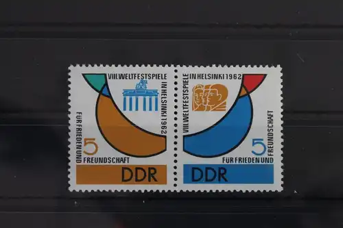 DDR W Zd 38 postfrisch Zusammendruck #WP793