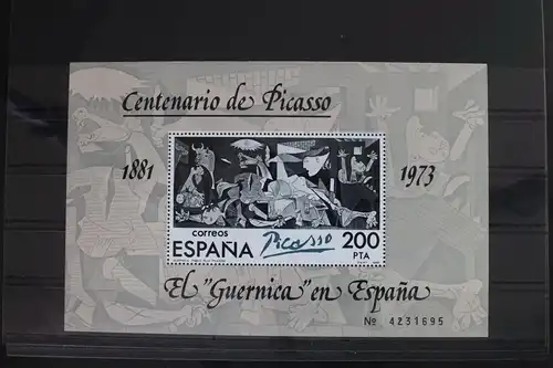 Spanien Block 23 I mit 2520 postfrisch #WH508