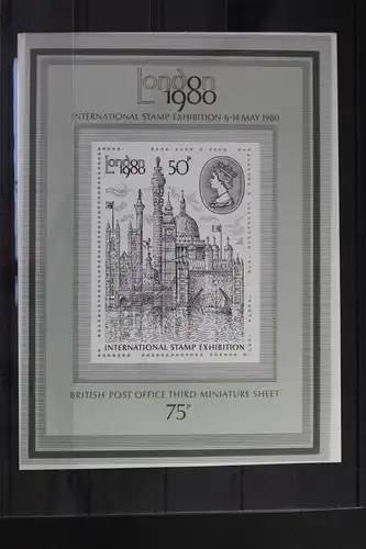 Großbritannien Block 3 mit 835 postfrisch #WP992