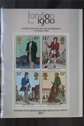 Großbritannien Block 2 mit 804-807 postfrisch #WR875