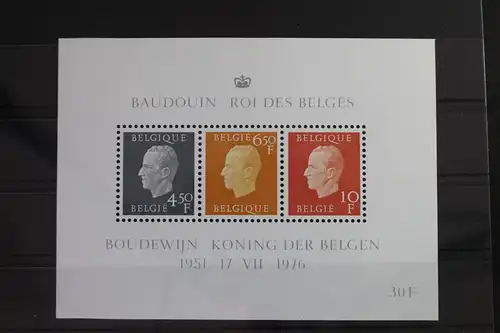 Belgien Block 44 mit 1863-1865 postfrisch #WP860