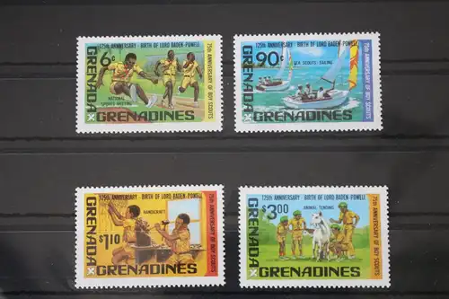 Grenada/Grenadinen 485-488 postfrisch Pfadfinder #WS220