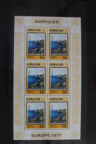 Gibraltar 365 postfrisch Kleinbogensatz #WP931