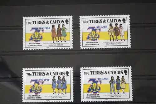 Turks- und Caicosinseln 772-775 postfrisch #WH807