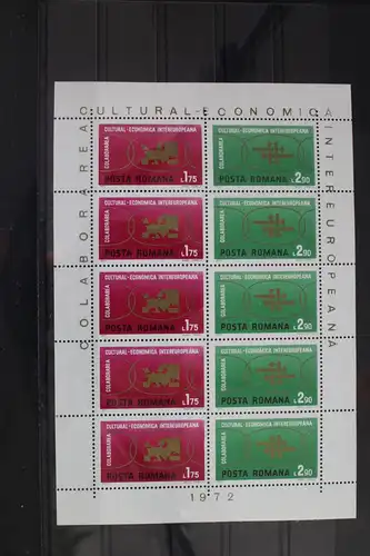 Rumänien 3020-3021 postfrisch Kleinbogen #WP934