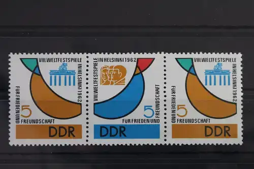 DDR W Zd 40 postfrisch Zusammendruck #WP798