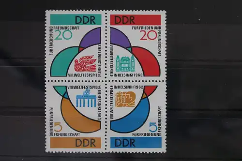 DDR 901-904 postfrisch Viererblock #WP501