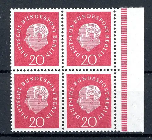 Berlin 4er Block 184 Pv postfrisch #1C514