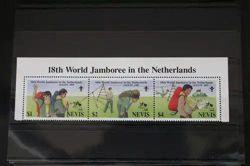 Nevis 935-937 postfrisch Dreierstreifen #WS195