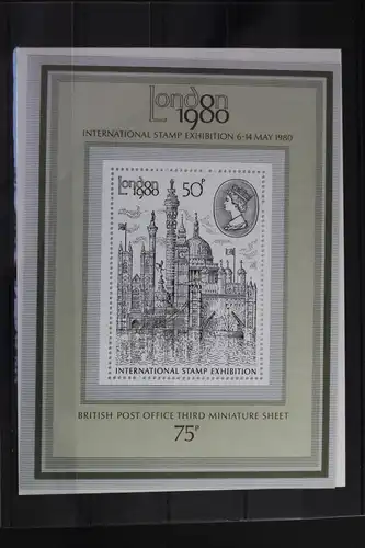 Großbritannien Block 3 mit 835 postfrisch #WP989