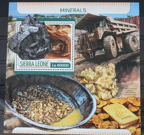 Sierra Leone Block 1250 mit 8609 postfrisch #WS208