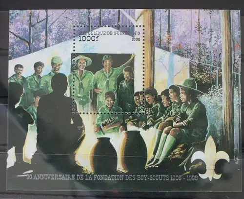 Guinea Block 569 mit 2211 postfrisch #WH881