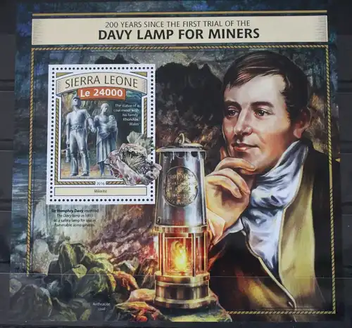 Sierra Leone Block 1096 mit 7822 postfrisch #WH790