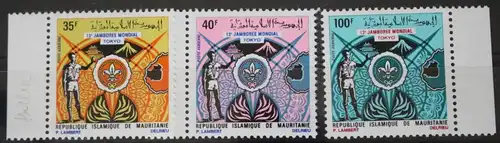 Mauretanien 420-422 postfrisch #WH796