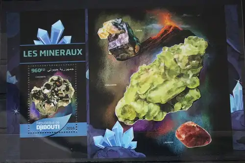 Dschibuti Block 326 mit 128 postfrisch #WH872